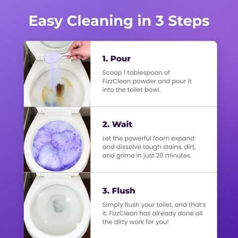 FizzClean Toilet Cleaner
